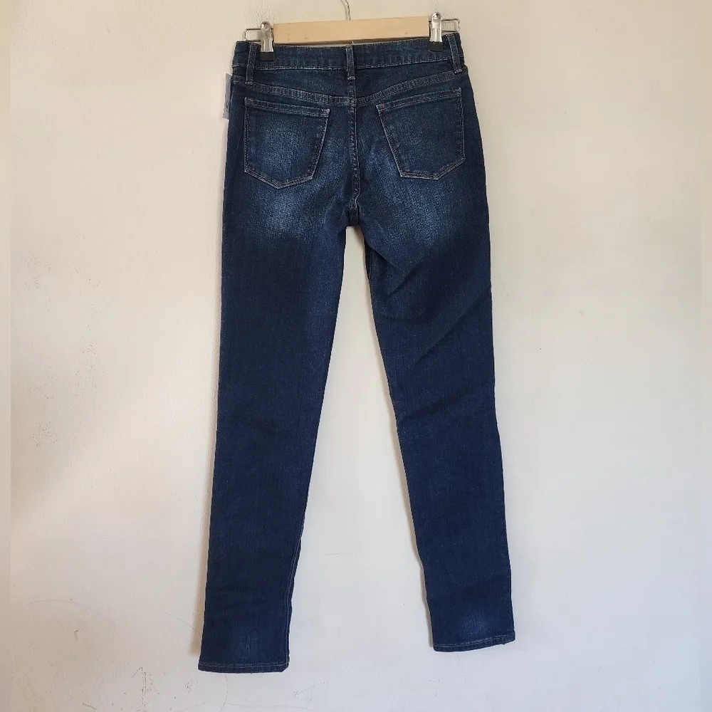 Gap Girls Dark Indigo Adjustable Waistband Skinny Jeans size 14